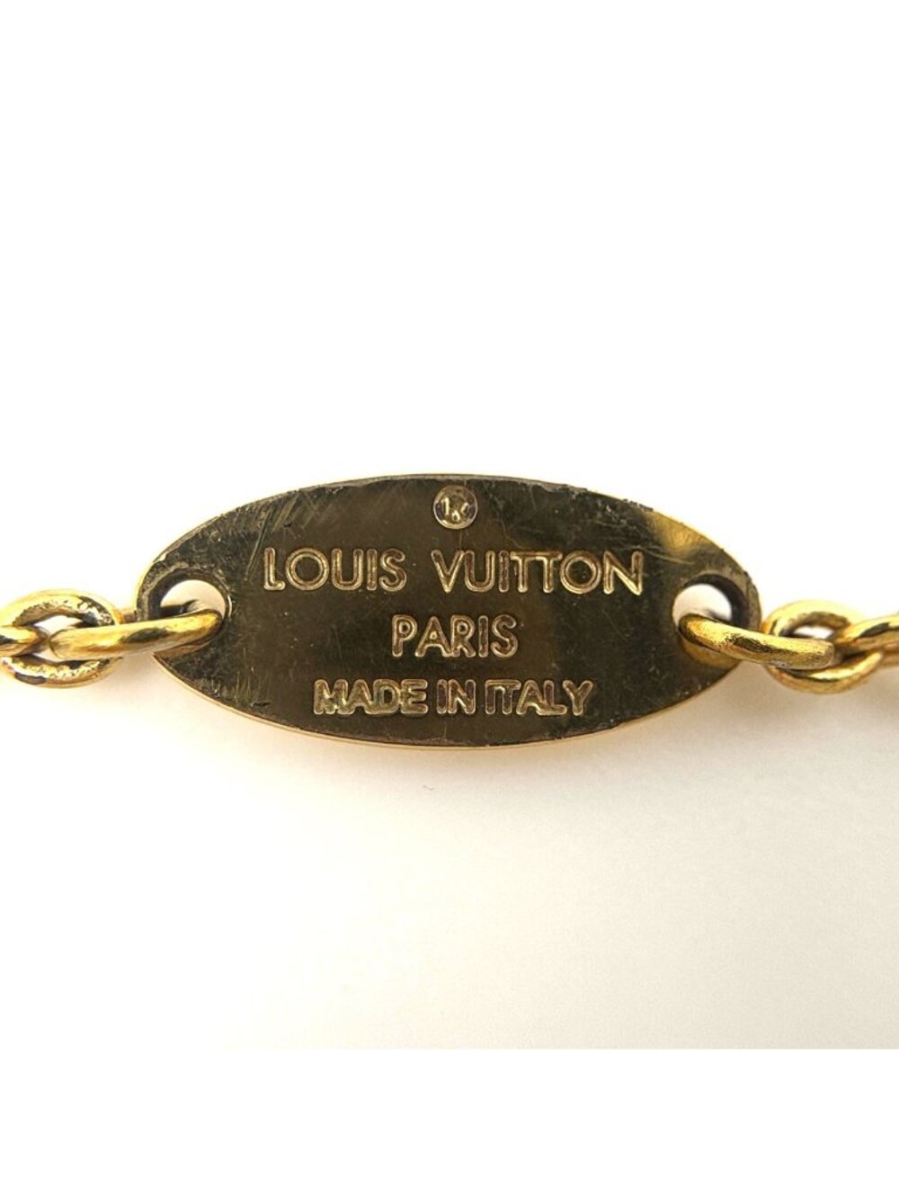 Louis Vuitton Essential Necklace Gold Plated - Picture 4 of 6